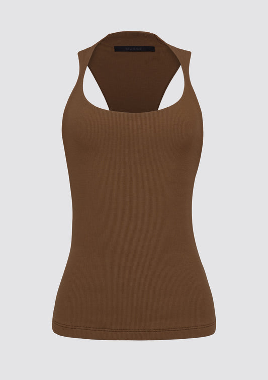 Regata Fang canela em viscose
