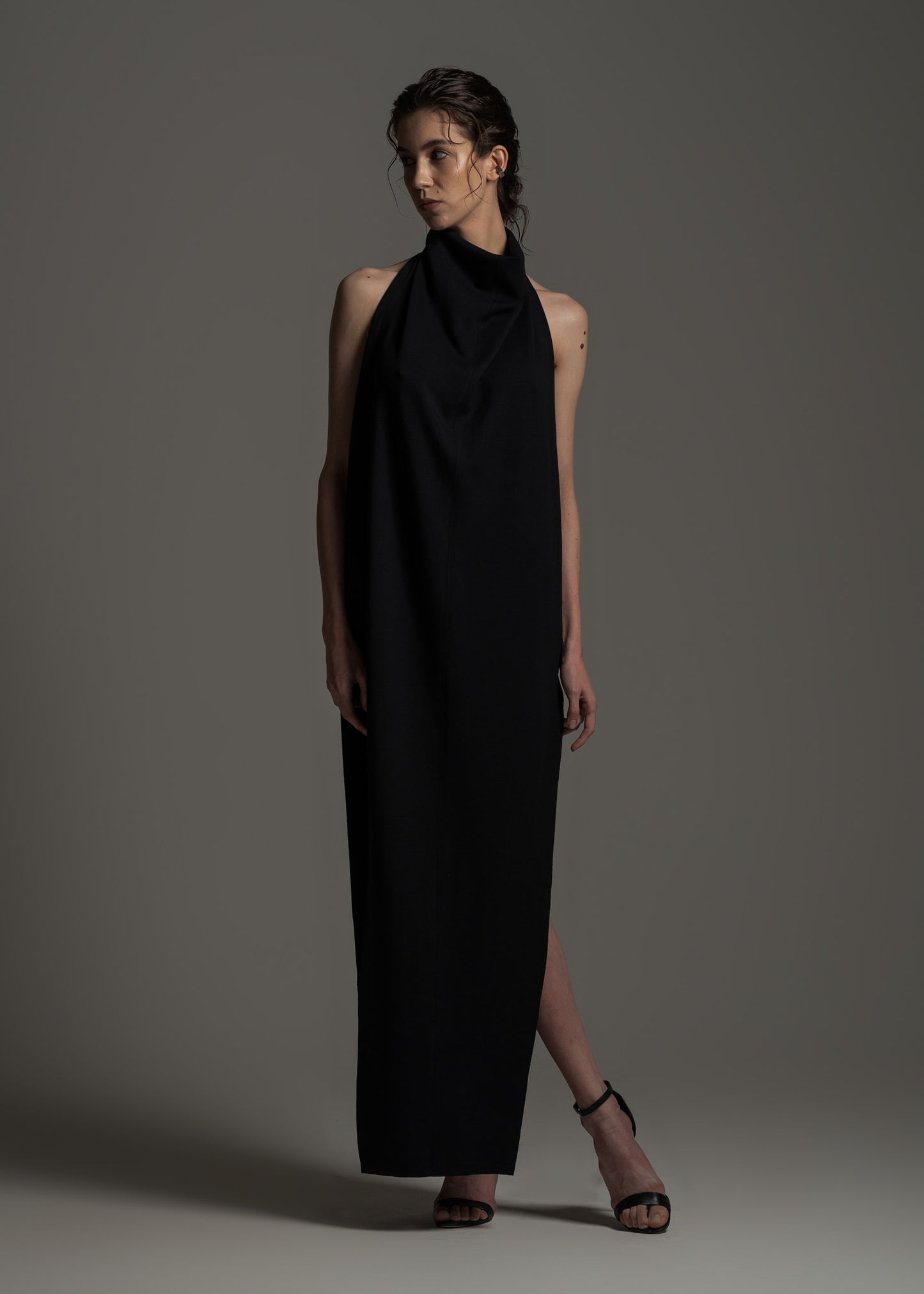 Vestido Eve preto em viscose