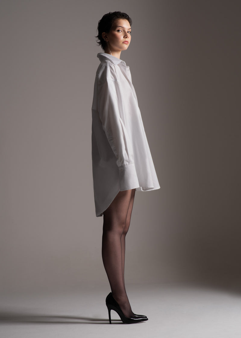 Chemise Arum branca em algodão