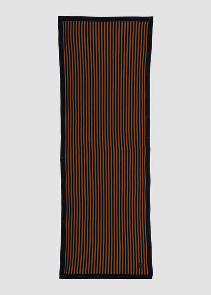 Coral Scarf hazelnut knitted in modal
