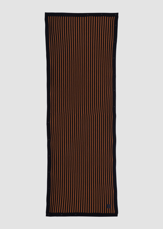 Coral Scarf hazelnut knitted in modal