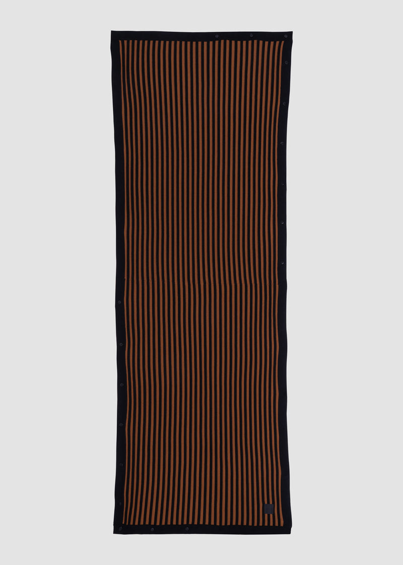 Echarpe Coral avelã de tricô em modal