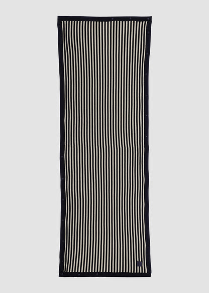 Coral Scarf off-white knitted in modal