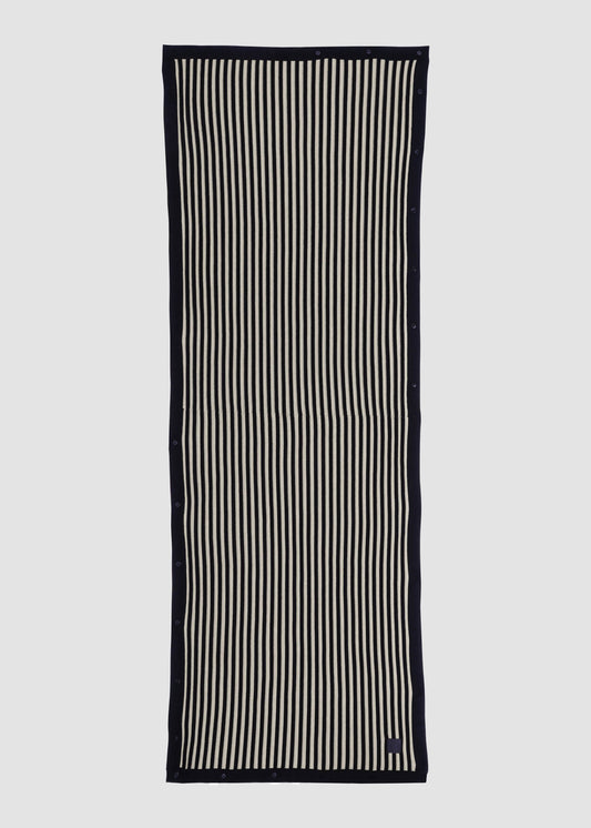 Coral Scarf off-white knitted in modal