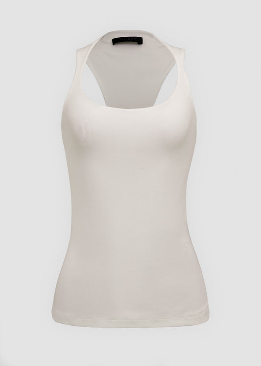 Fang Tank Top Off-White