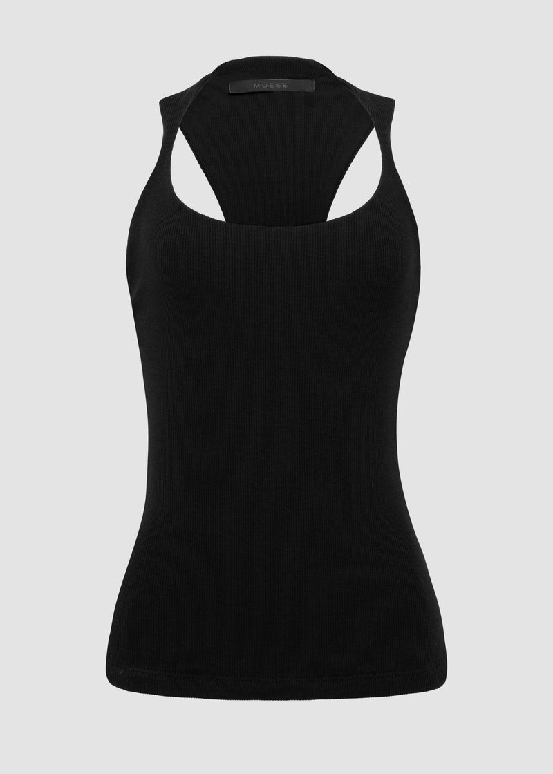 Regata Fang preta em viscose