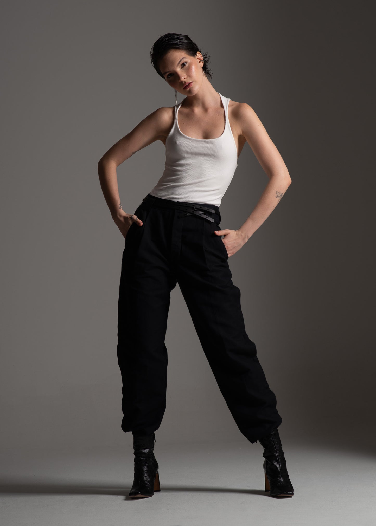 Fang Tank Top off-white in viscose