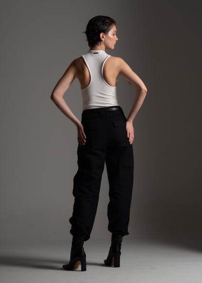 Fang Tank Top off-white in viscose