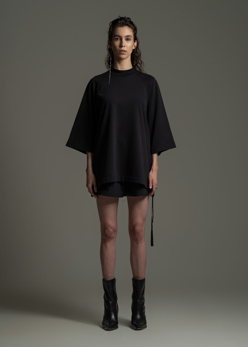 T-Shirt Brute preta em algodão