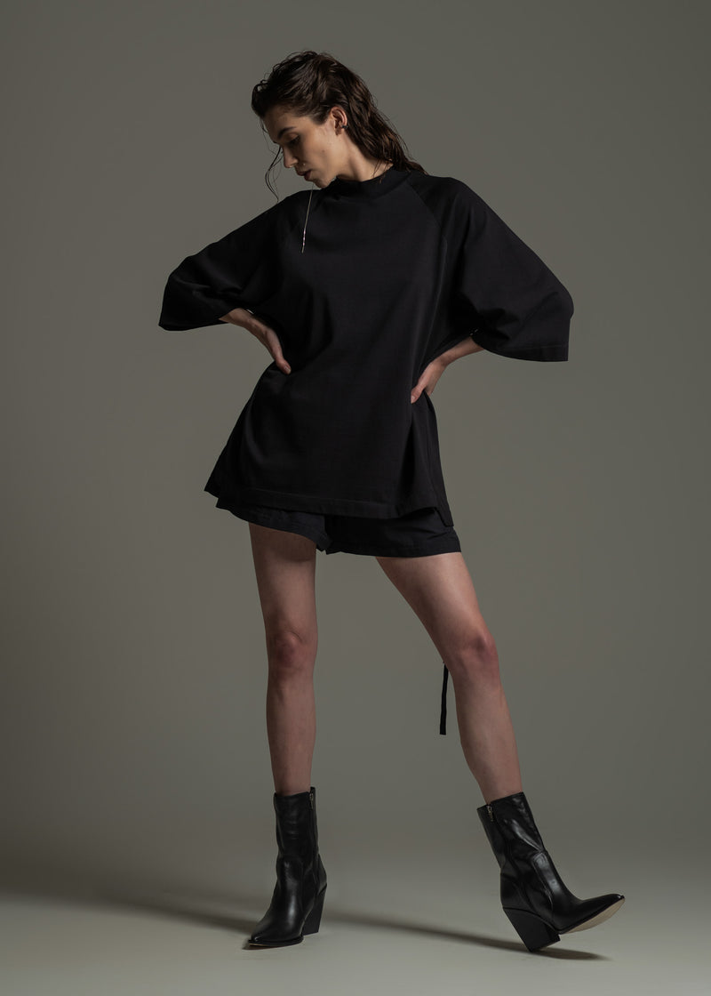 T-Shirt Brute preta em algodão