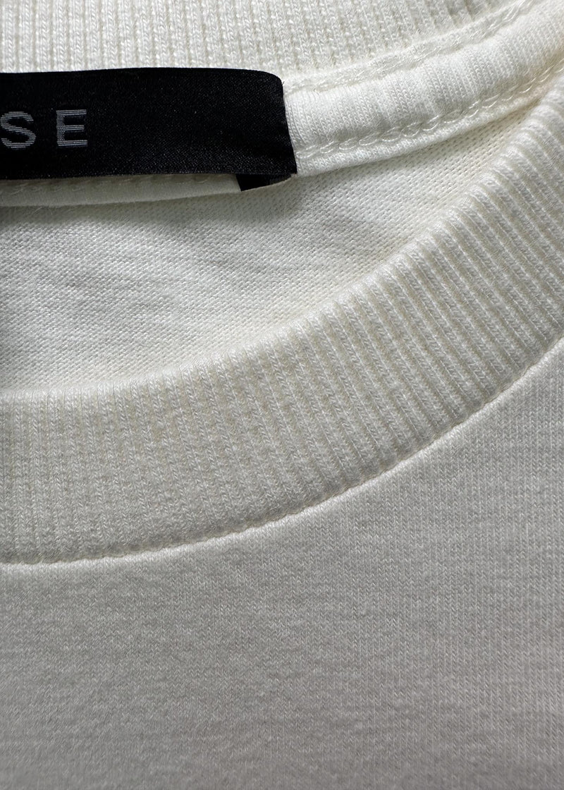 T-Shirt Forbidden off-white em algodão