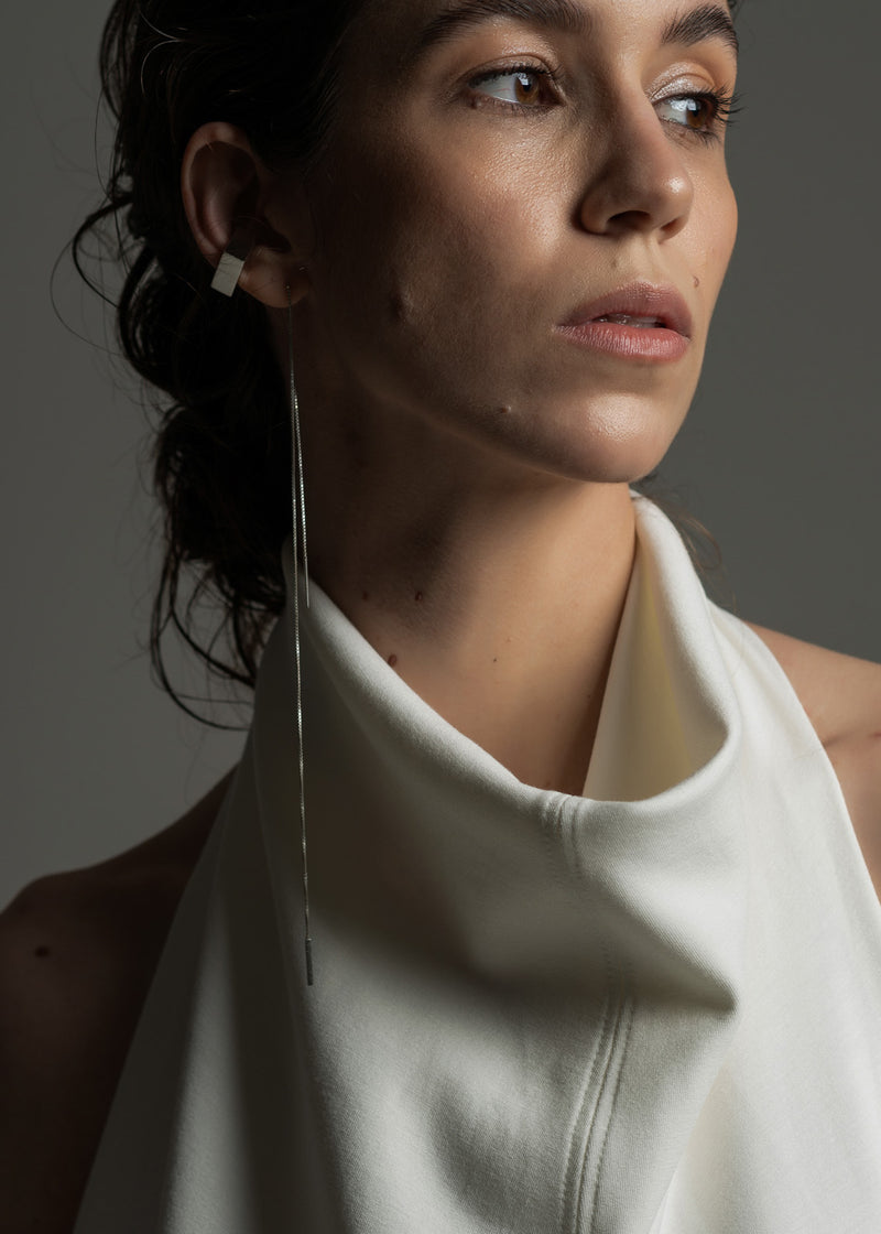 Brinco Whisper em prata de lei